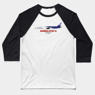 Boeing B787-9 - LAN Airlines Baseball T-Shirt